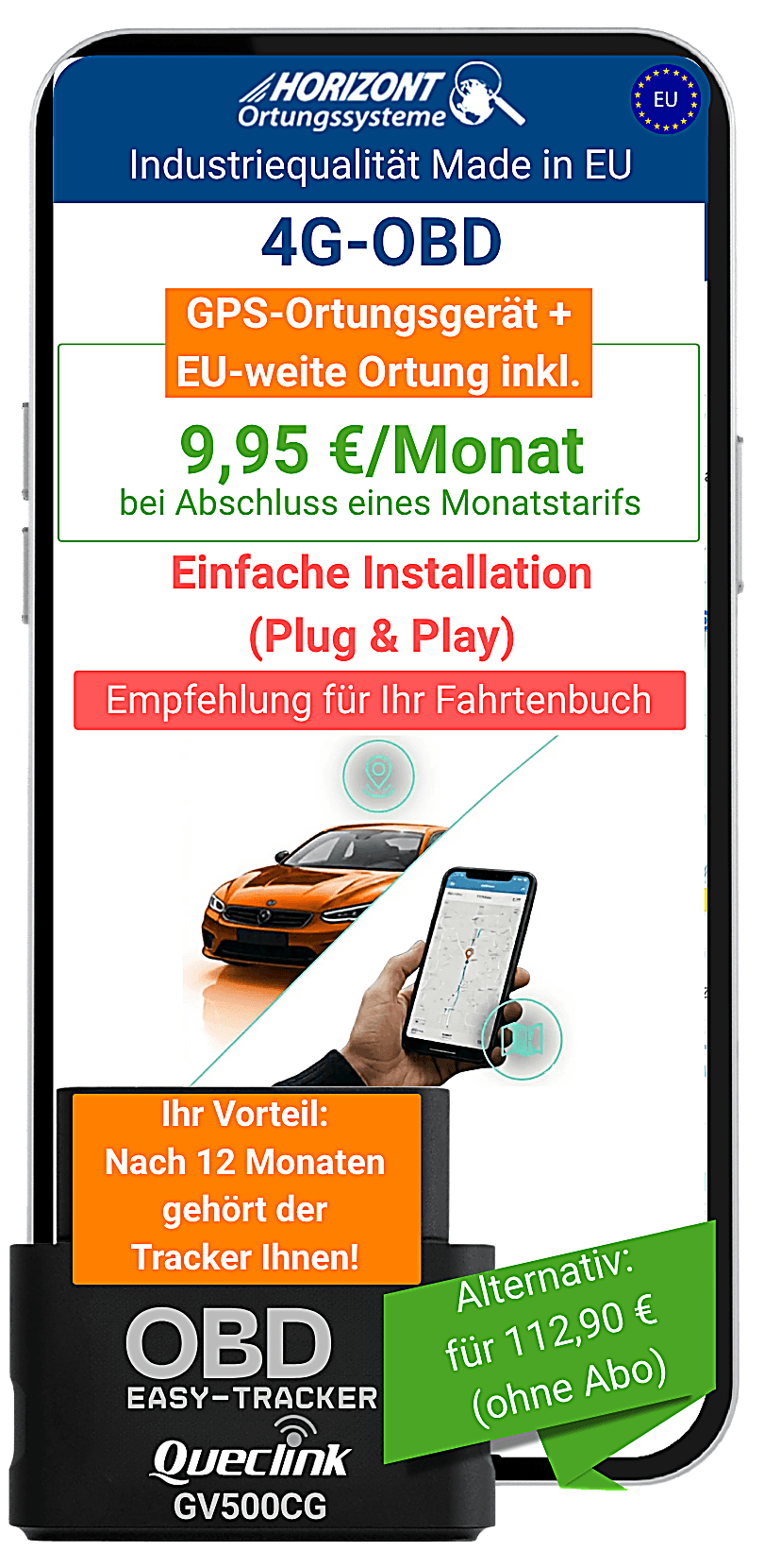 4G-OBD GPS-Tracker