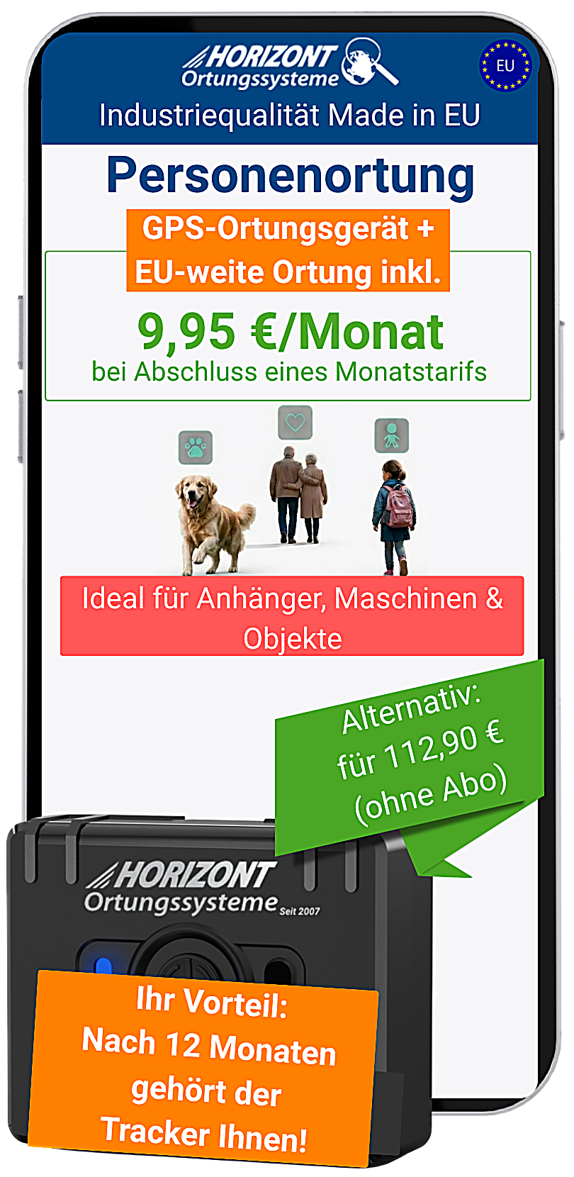 4G-Mobil GPS-Tracker